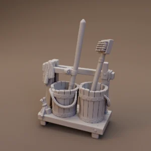 Buckets and Long Handled Tools