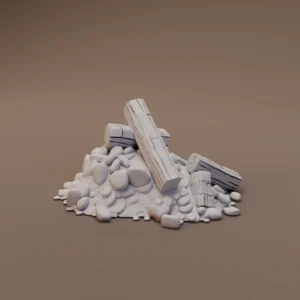 Needs Review Debris and Bones
