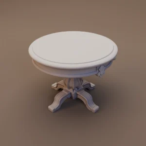 Round Pedestal Side Table