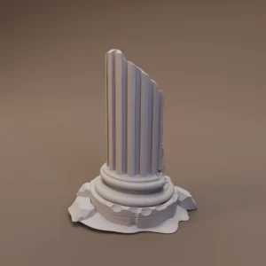 Broken Fluted Column