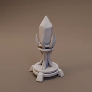 Single Crystal Pedestal Lamp