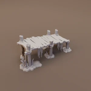 Damaged Wooden Dock
