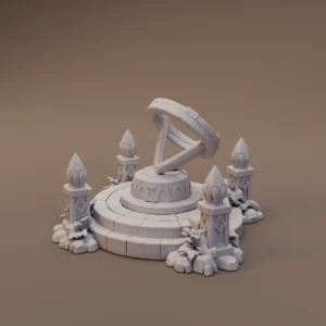 Crescent Moon Garden Monument