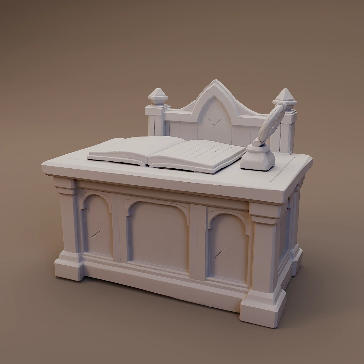 Ornate Ceremonial Altar