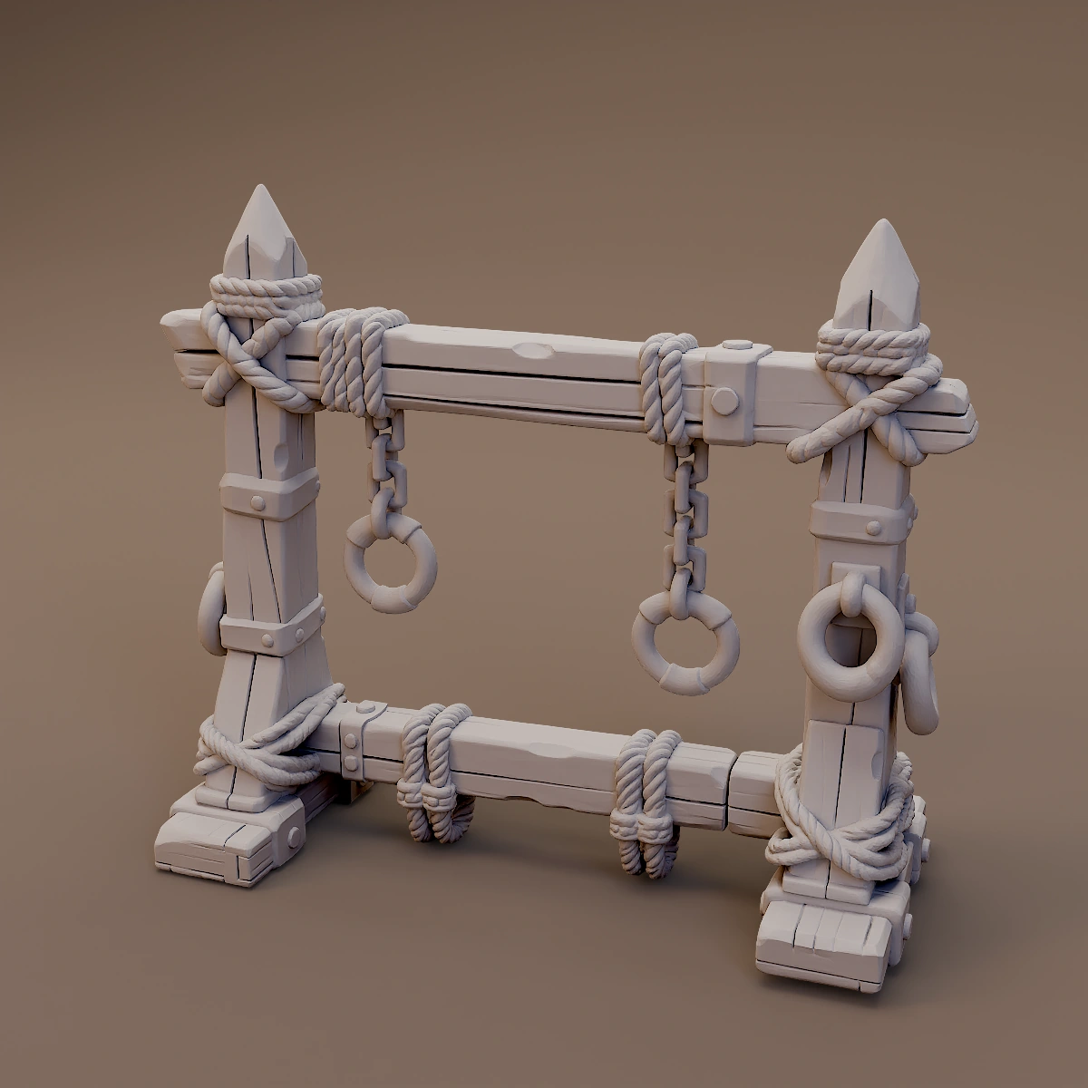 Hanging Shackle Frame