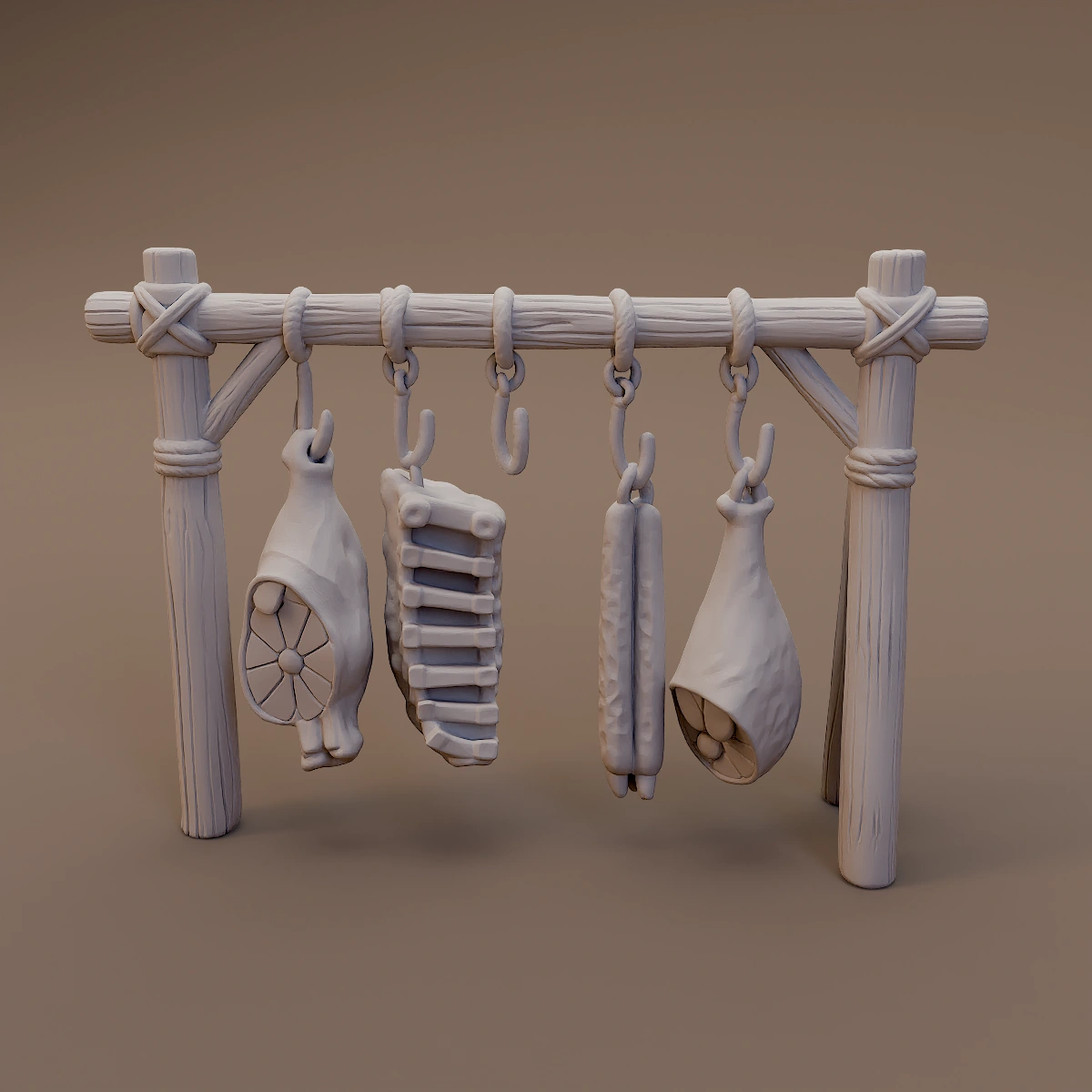 Fish and Meat Drying Rack