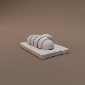 Sliced Bread on Cutting Board