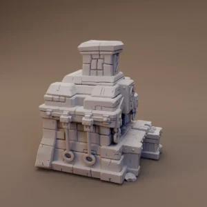 Stone Forge with Iron Fittings