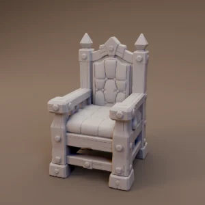 Tufted High Back Armchair