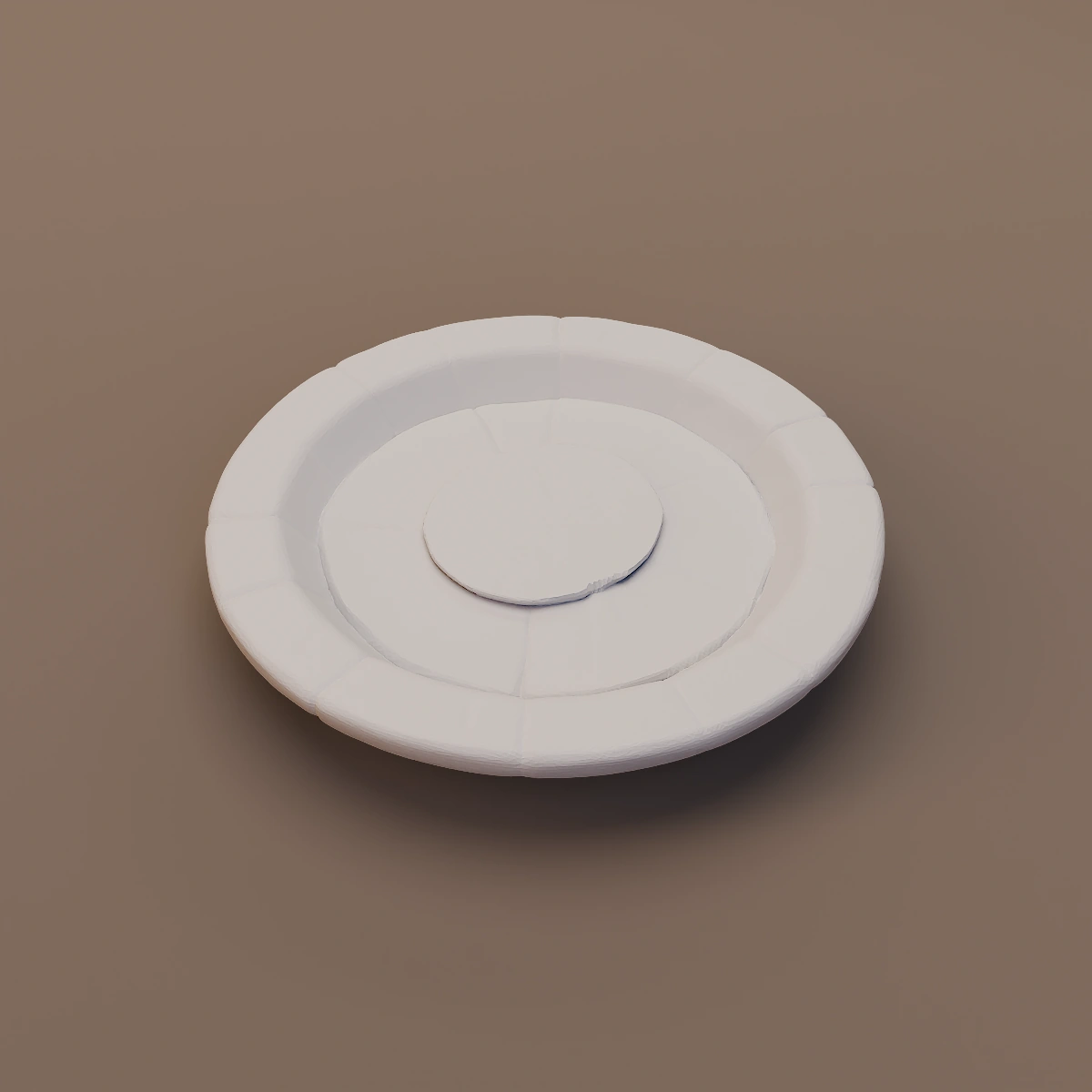 Plain Dinner Plate