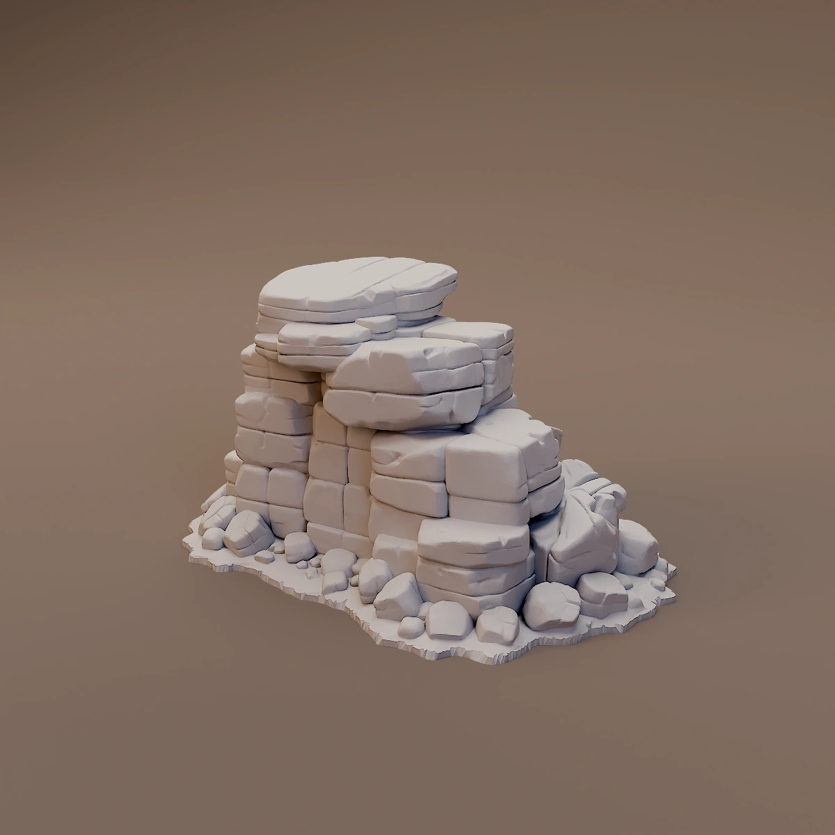 Low Sandstone Outcrop