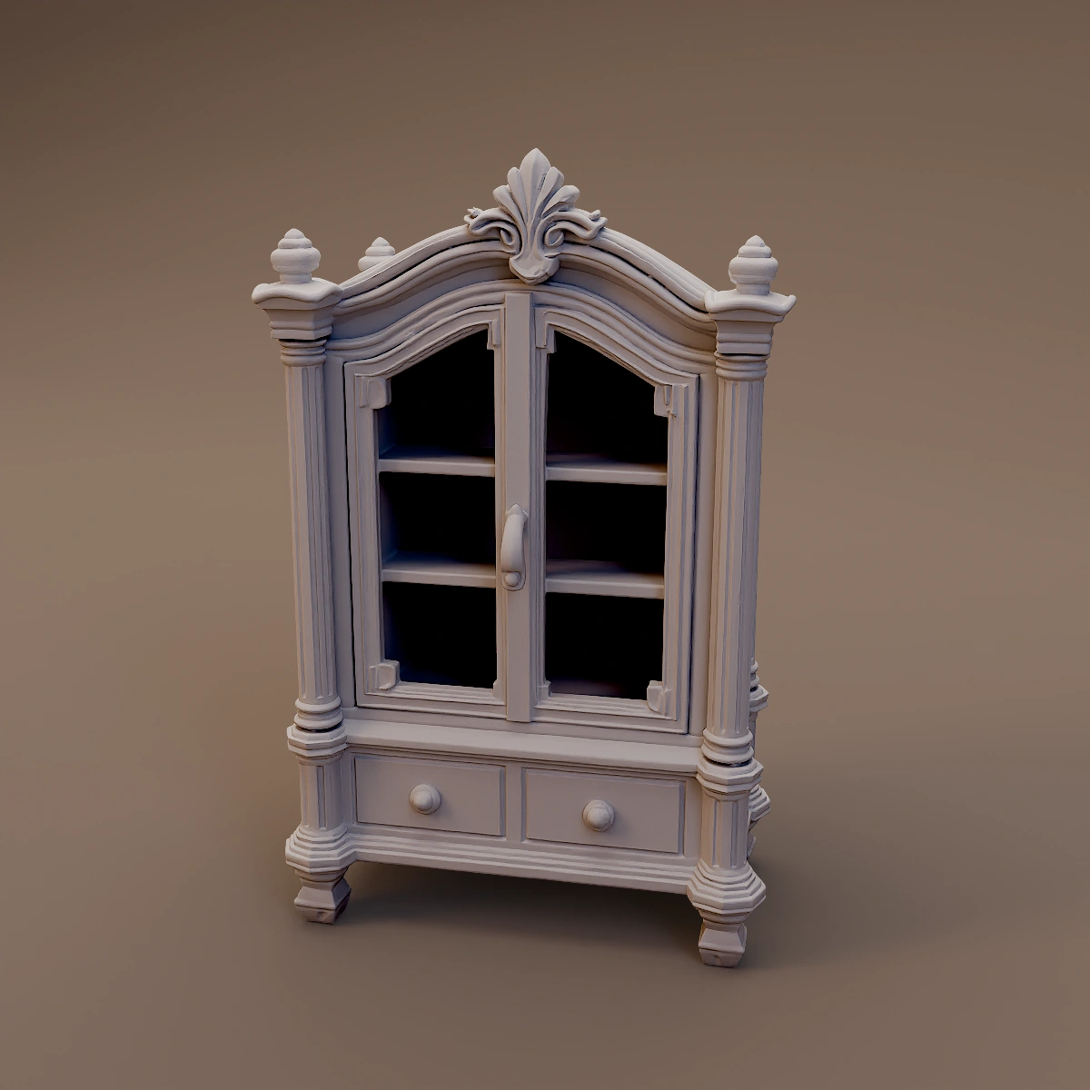 Glass Fronted Palace Cabinet