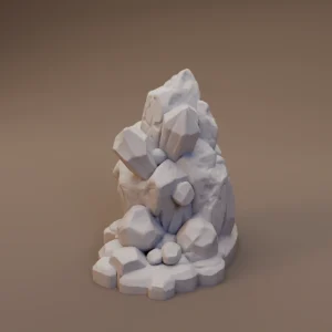 Rune Carved Boulder Formation