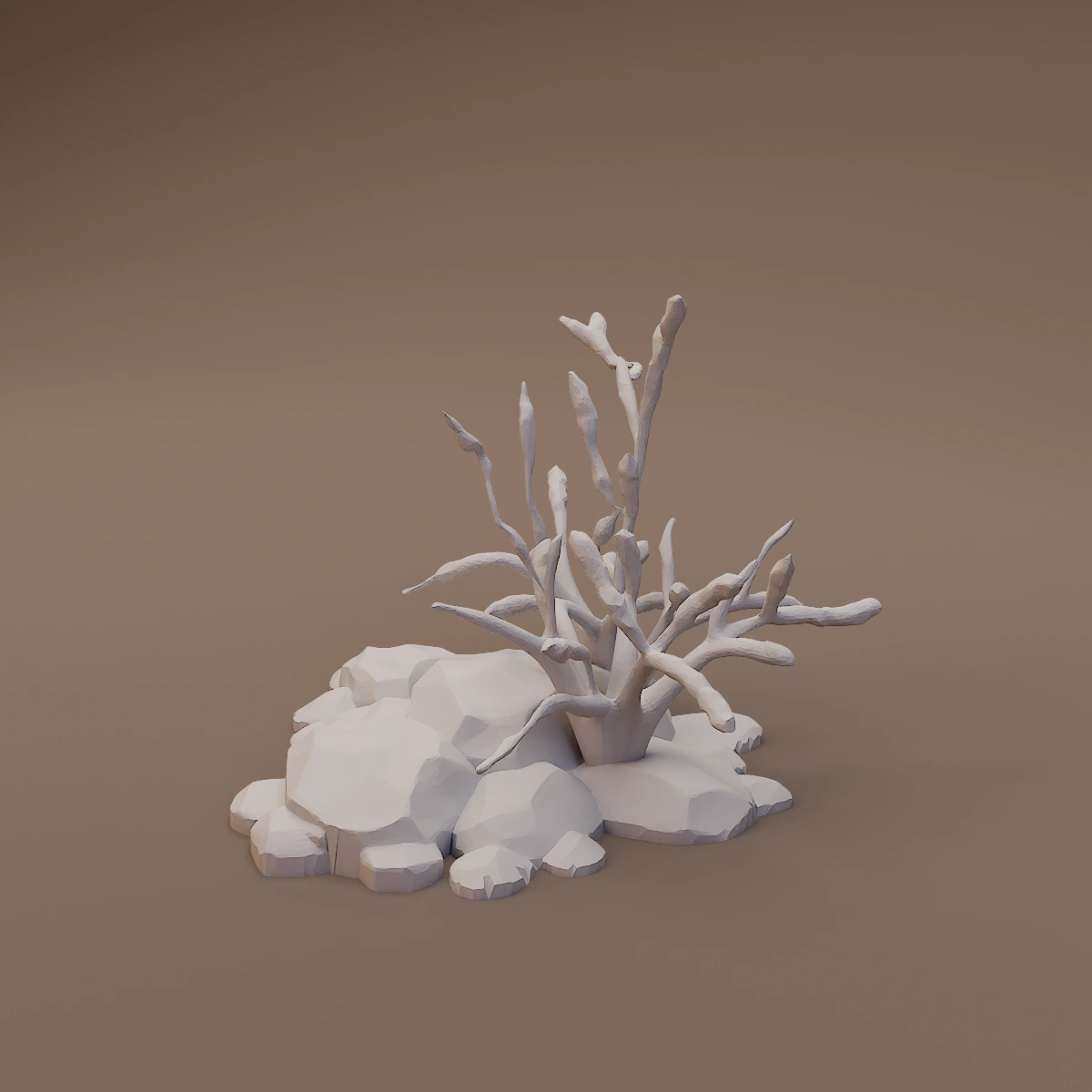 Dry Bush on Stony Ground