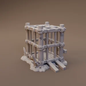 Raised Wooden Platform