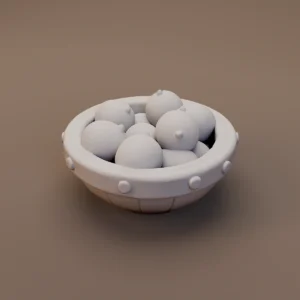 Fruit Filled Serving Bowl