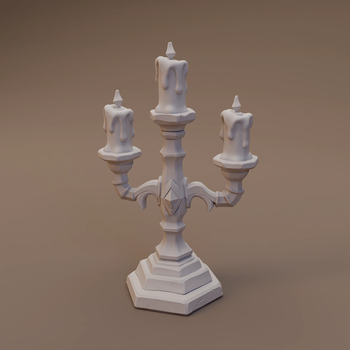 Three Arm Candelabrum