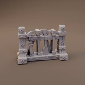 Dwarven Pickaxe Rack