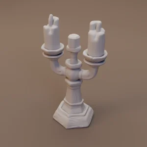 Three Candle Table Stand