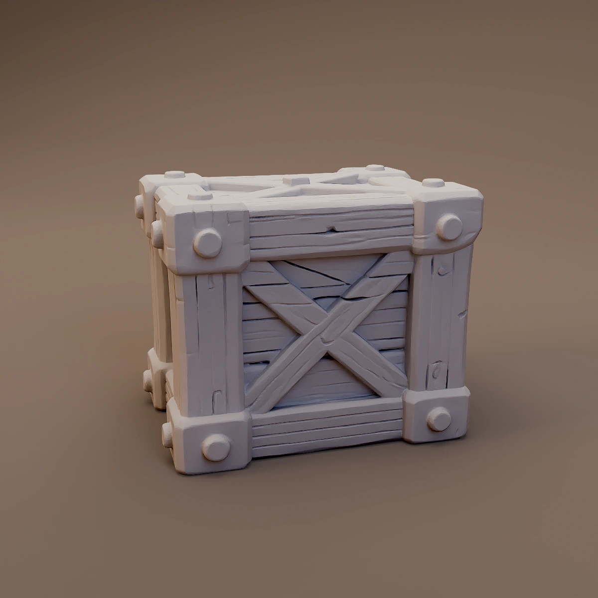 Reinforced Square Wooden Panel