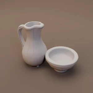 Pitcher and Wash Bowl