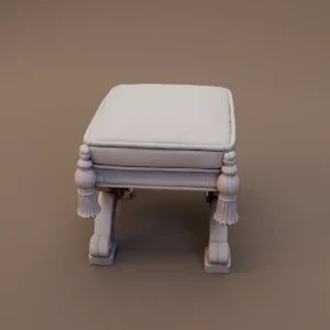 Padded Square Stool