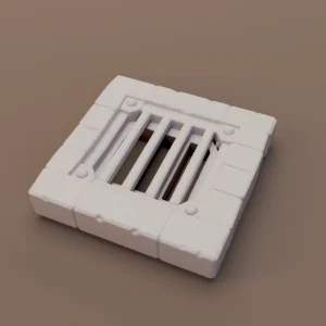 Framed Rectangular Drain Grate
