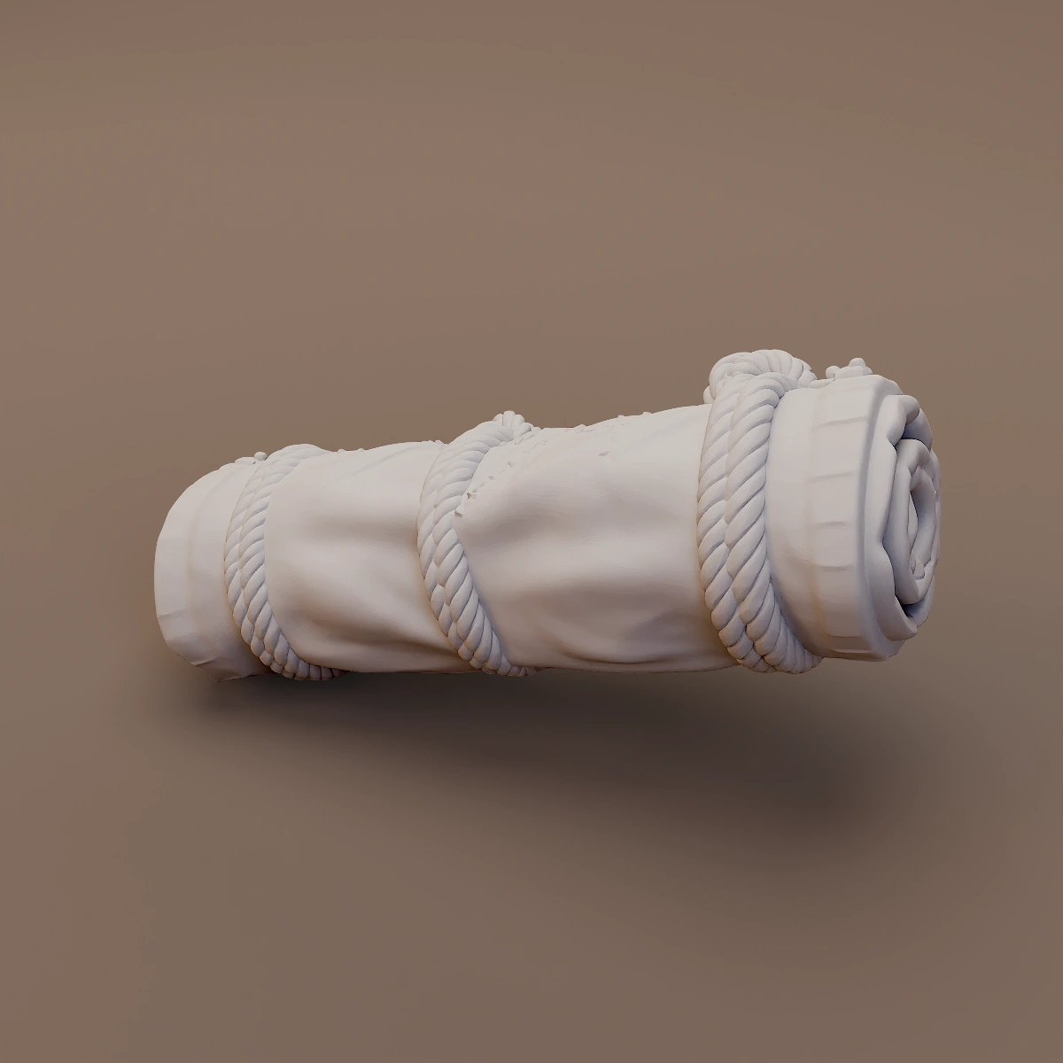 Rolled Canvas Sail