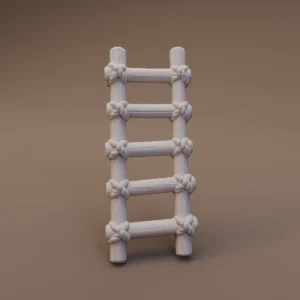 Wooden Mining Ladder