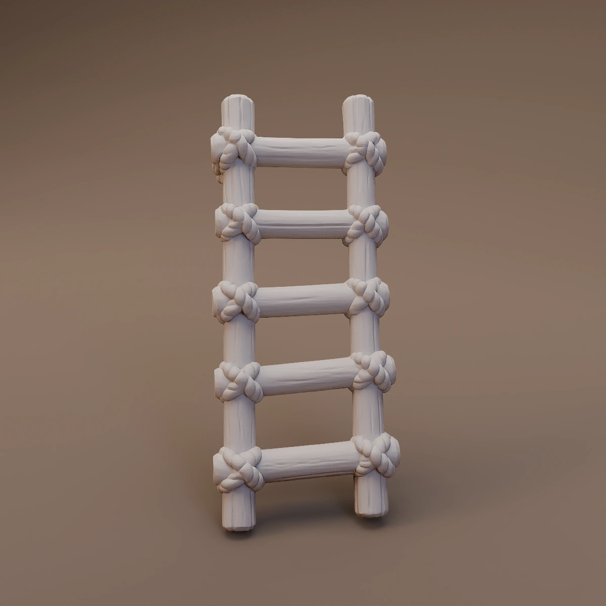 Wooden Mining Ladder