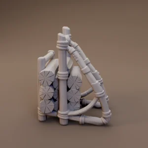 Wooden Travel Pack Frame