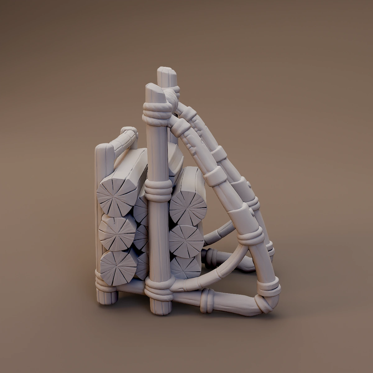 Wooden Travel Pack Frame