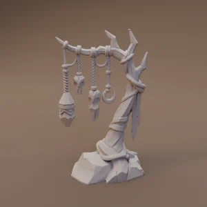 Twisted Tree Charm Rack