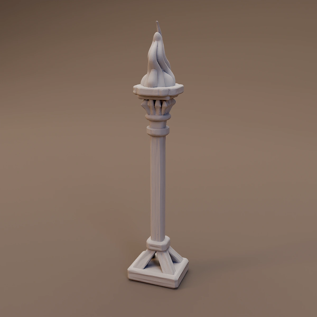Tall Standing Torch