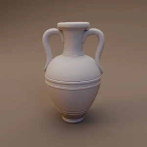 Two Handled Ceramic Amphora