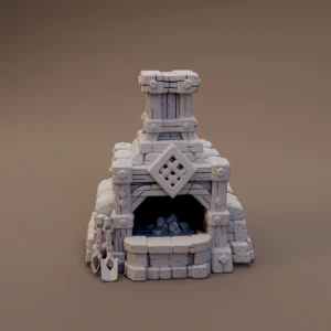 Stone Forge with Hood