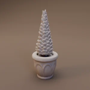 Conical Topiary in Round Pot