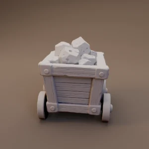 Wooden Ore Wagon
