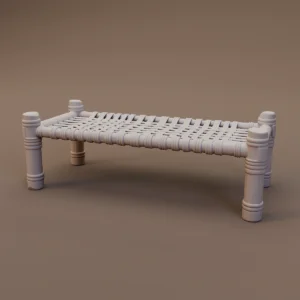 Woven Rope Bench