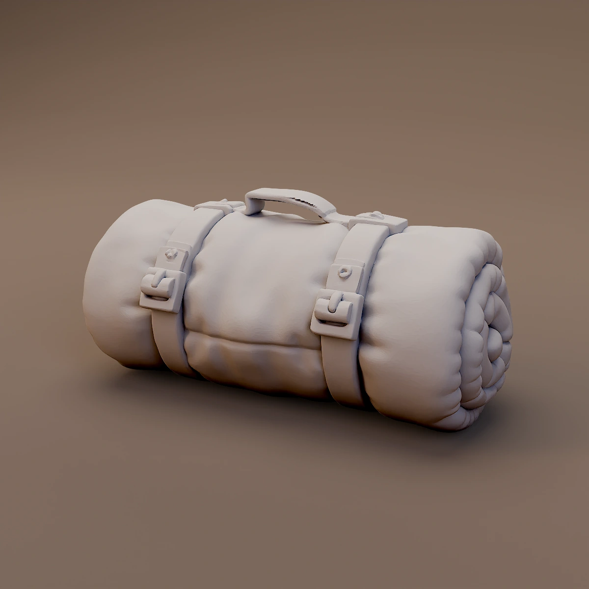 Strapped Camping Bedroll