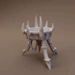 Spiked Tripod Brazier