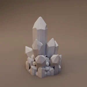 Pointed Crystal Cluster