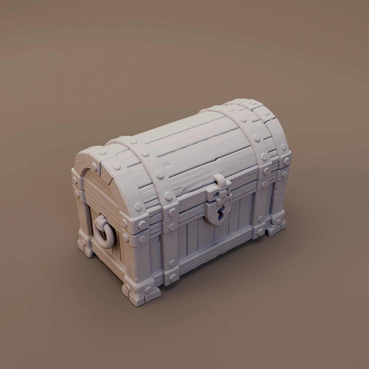 Large Domed Storage Chest