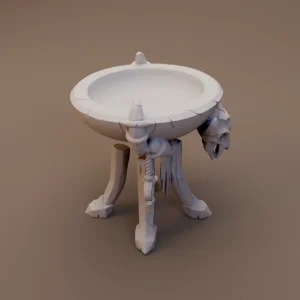 Bone Supported Offering Bowl