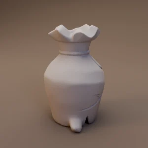 Damaged Ceramic Pot