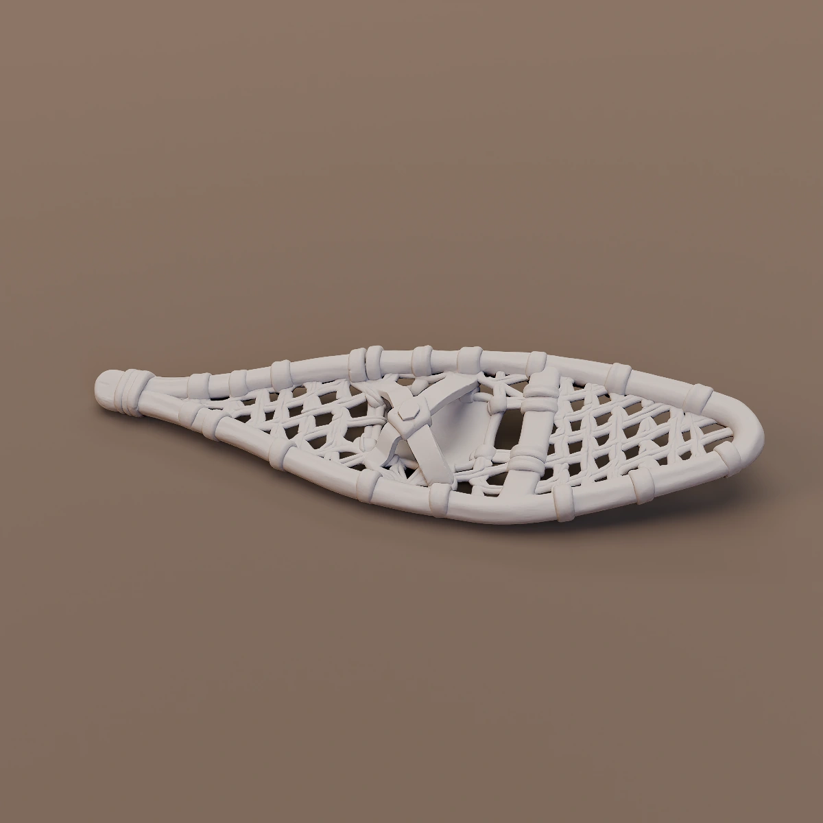 Long Woven Snowshoe