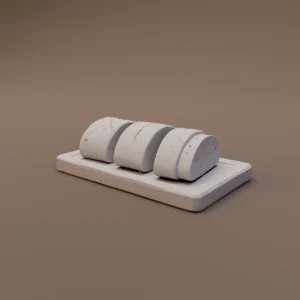 Sliced Bread on Wooden Board