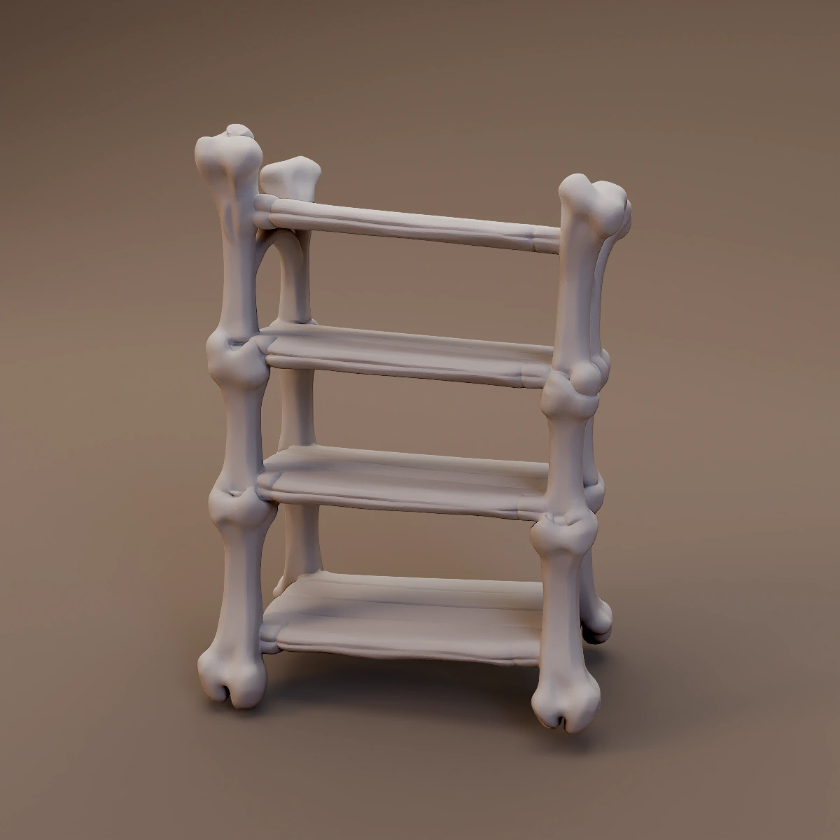 Bone Frame Bookshelf