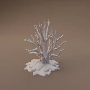 Dry Desert Shrub