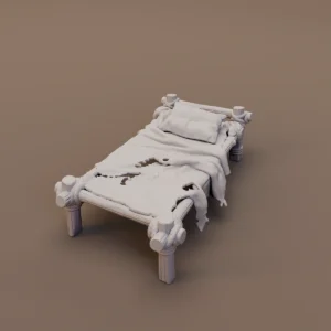 Wooden Camp Bed